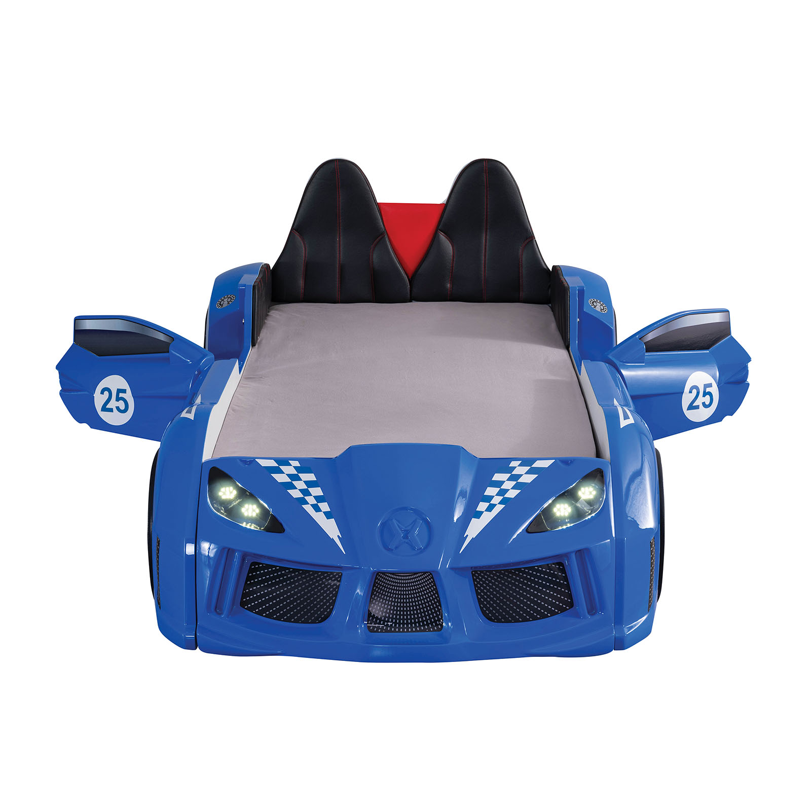 Twin Car Bed, Blue