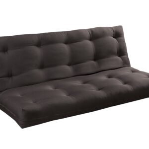 8" Black Futon Mattress w/ Inner Spring