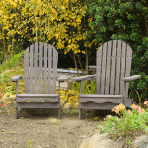 Adirondrack Chair, Gray