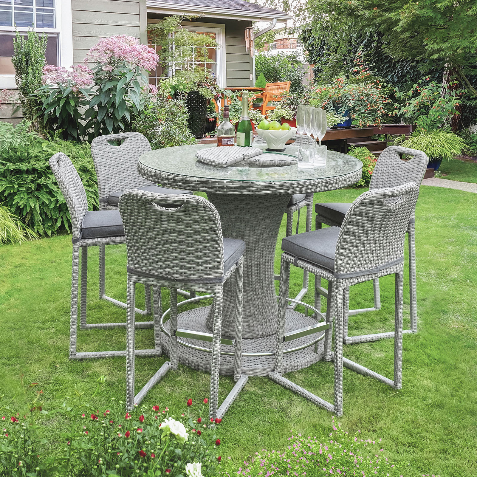 6 Pc. Bar Table Set