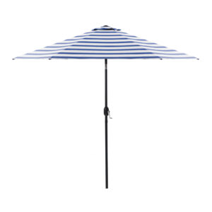 Market Umbrella, Blue/White