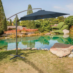 Cantilever Umbrella w/ LED, Dark Sapphire