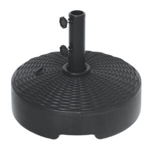 Round Umbrella Base, Black