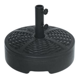 Round Umbrella Base, Black