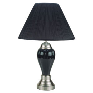 Table Lamp, Black (6/CTN)