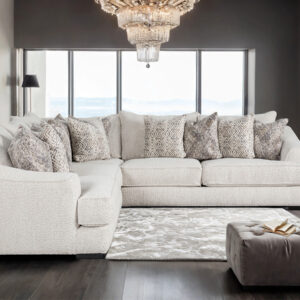 Sectional, Off-White