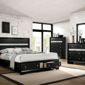 Queen Size Bed 2Pcs Drawers For FB
