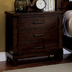 Nightstand, Dark Walnut