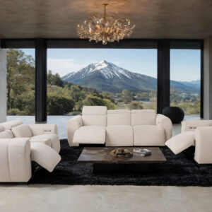 Power Recliner, White
