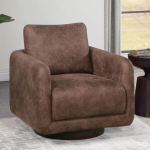 Swivel Chair, Walnut
