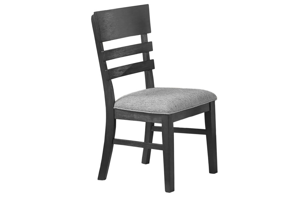 Dining Chair, Charcoal Black