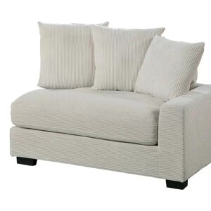 Right Arm Facing Chair, Beige