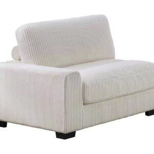 Left Arm Facing Chair, Beige