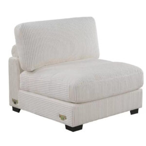 Armless Chair, Beige