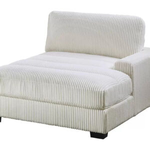 Right Arm Facing Chaise, Beige