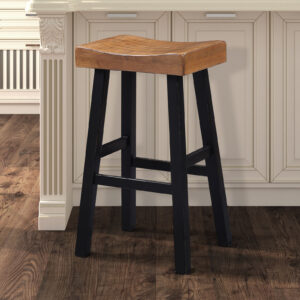 29" Stool, (2/CTN), Oak/Black