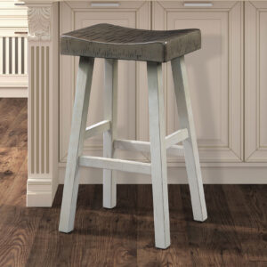 29" Stool, (2/CTN), Gray/White