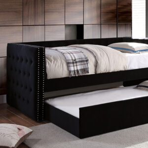 Daybed w/ Trundle, Black