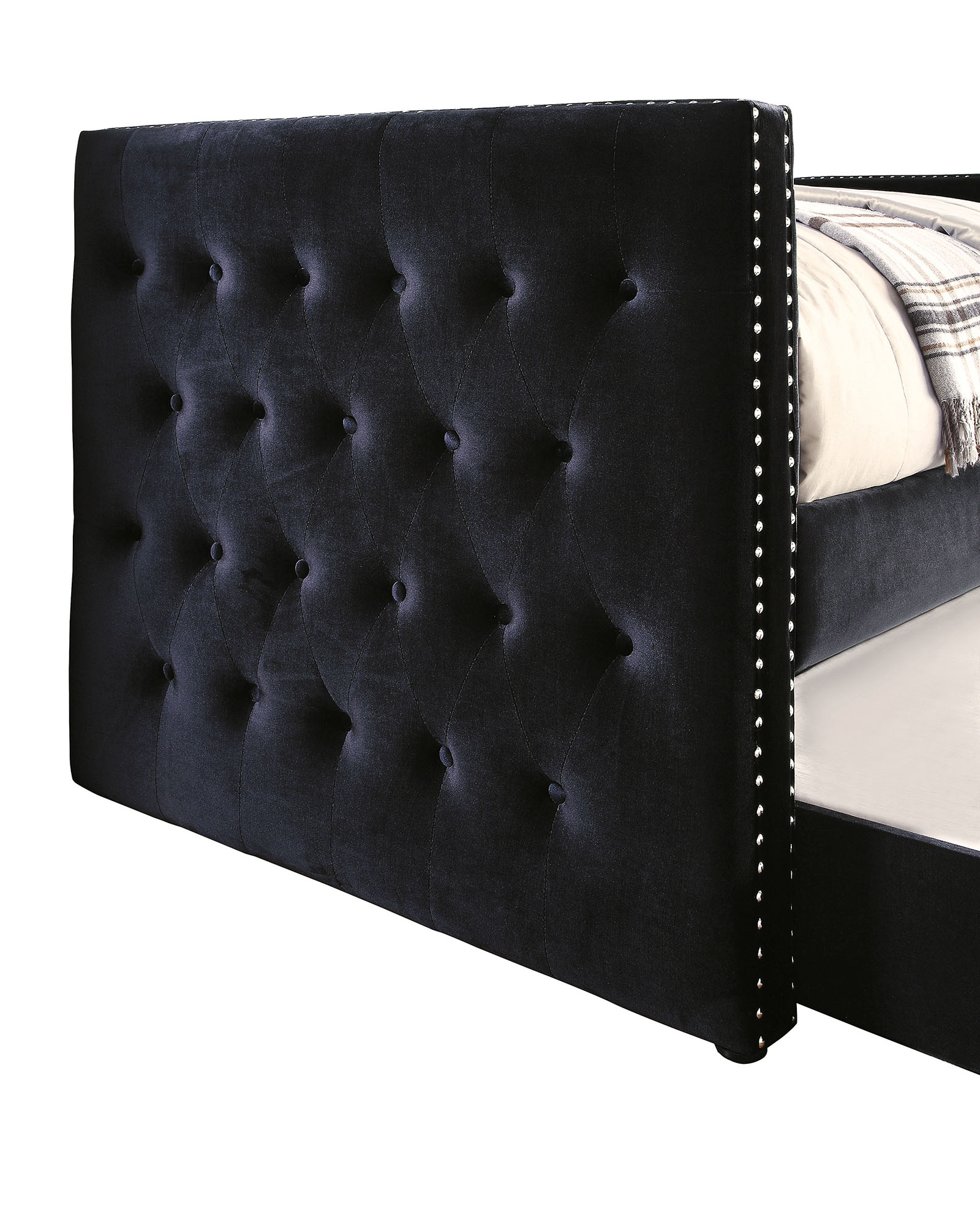 Daybed w/ Trundle, Black