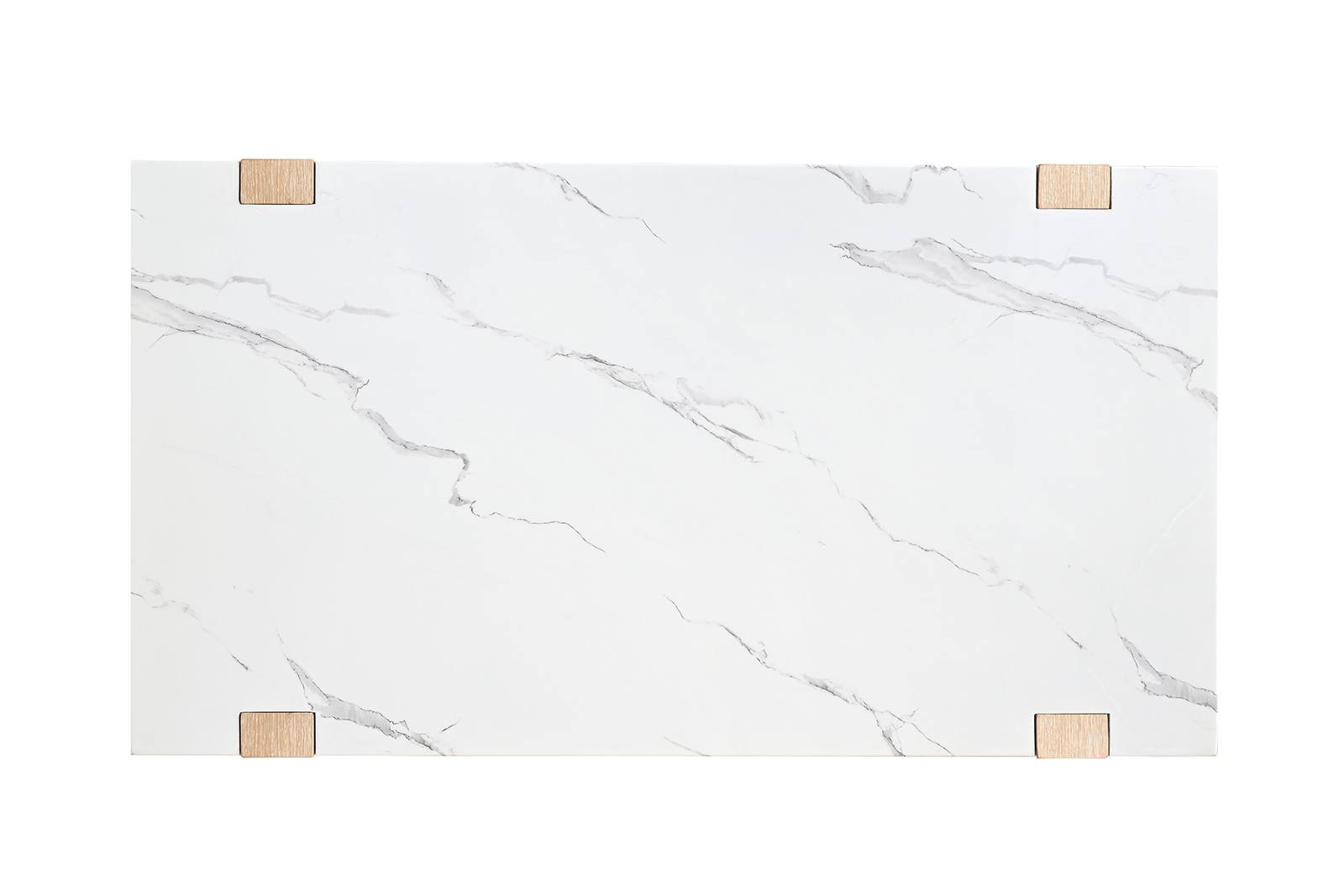 Coffee Table, White/Natural