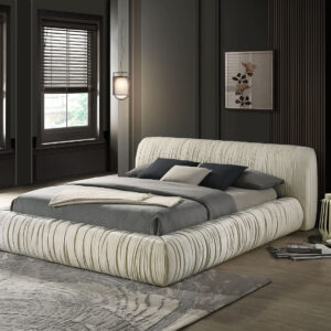 E.King Bed, Ivory