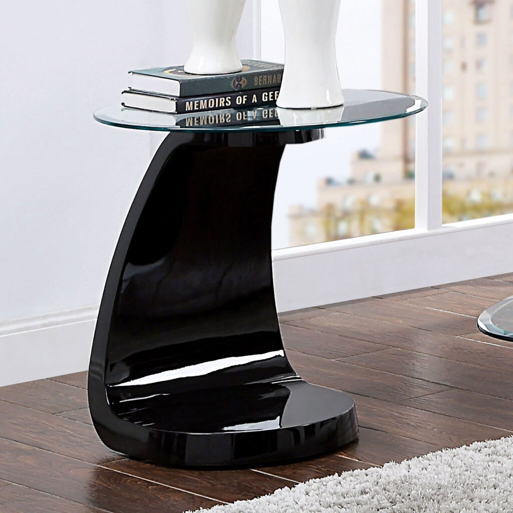 End Table, Black