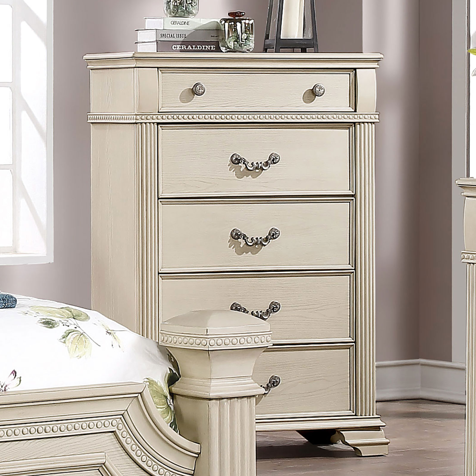 Chest, Antique White