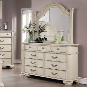 Dresser, Antique White