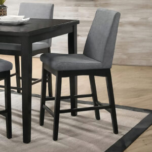 Counter Ht. Chair, Dark Walnut