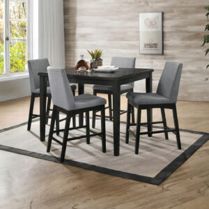 Counter Ht. Table, Dark Walnut
