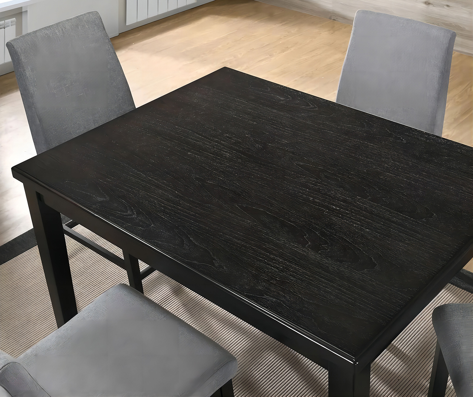 Counter Ht. Table, Dark Walnut