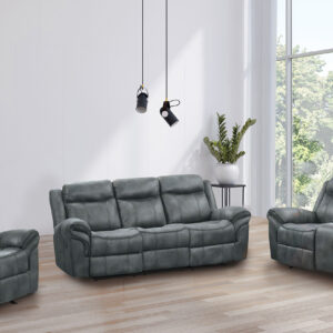 Glider Recliner, Dark Gray
