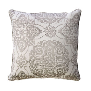 20" X 20" Pillow, Cream & Gray (2/CTN)