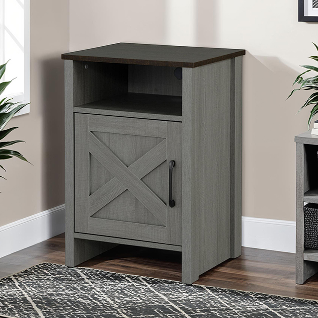 Garibaldi Side Table, Brown/Gray