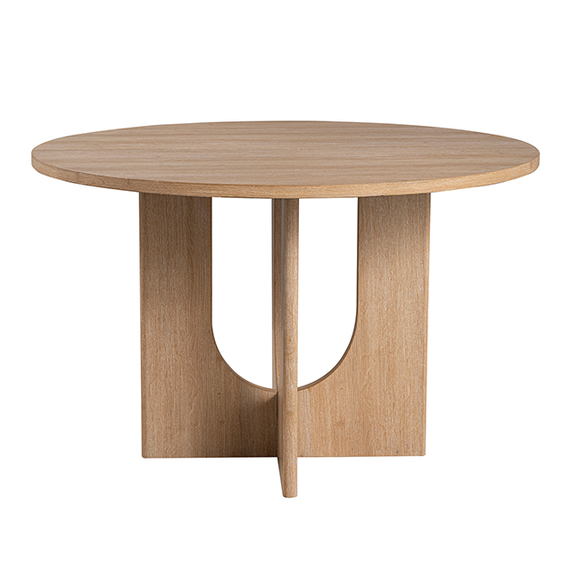 Round Dining Table, Natural