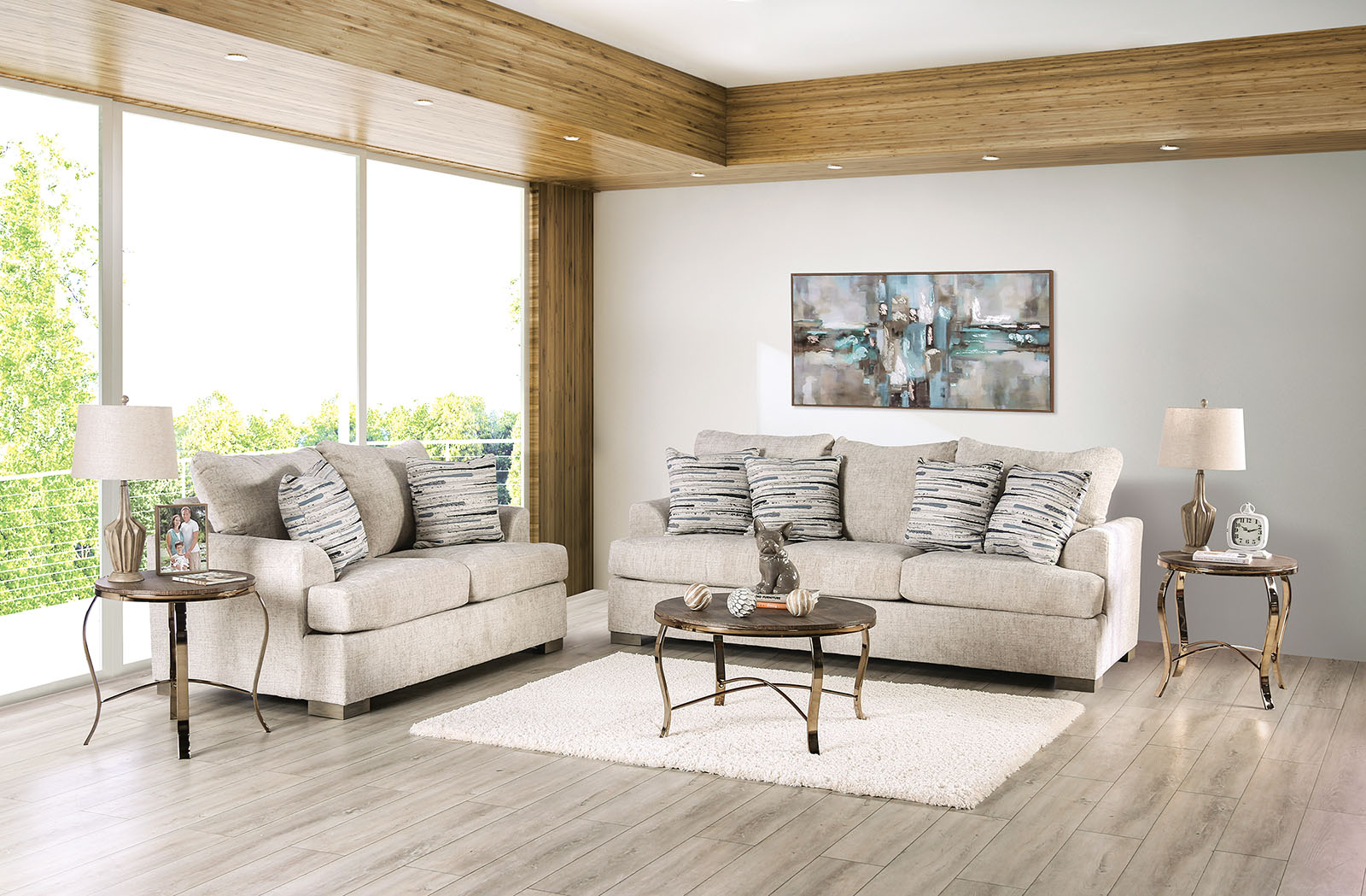 Loveseat, Cream