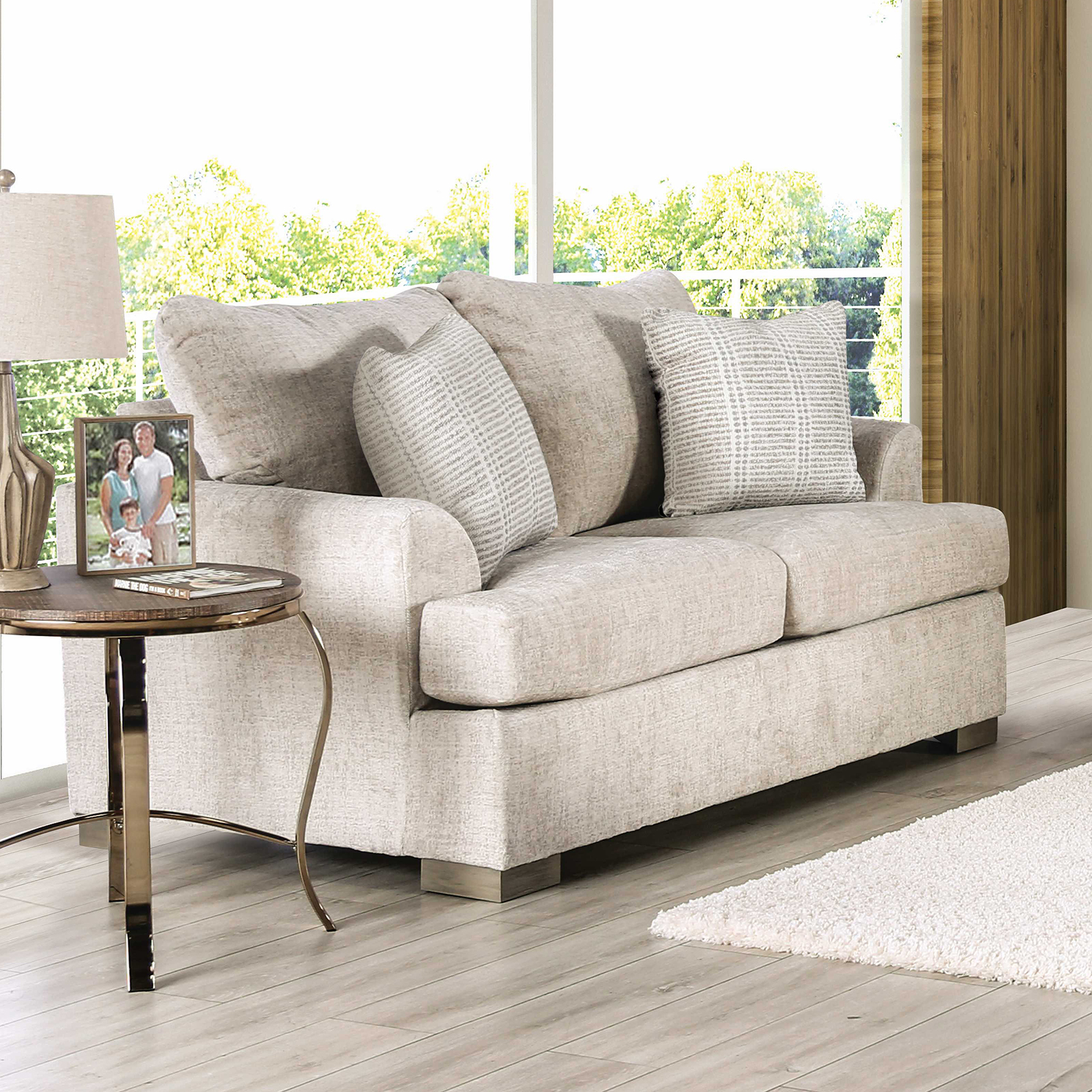 Loveseat, Cream