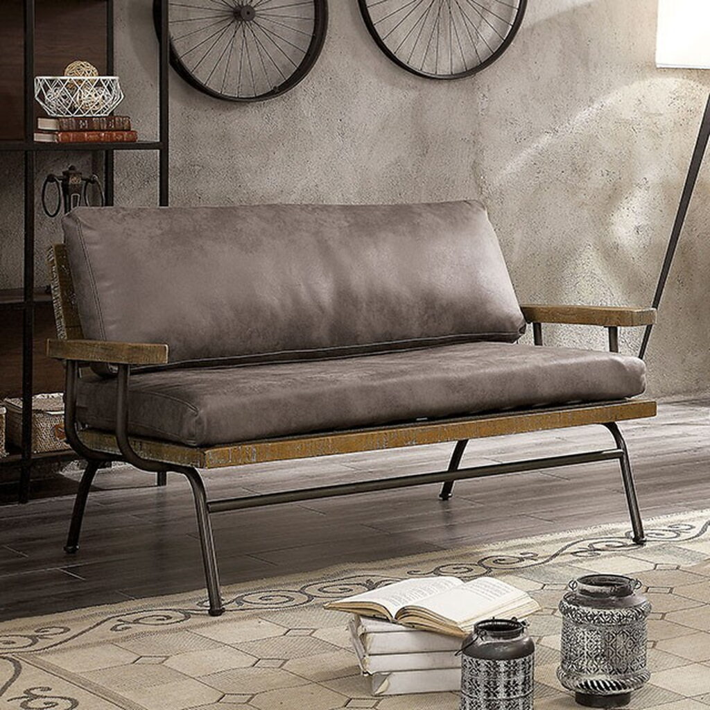 Santiago Love Seat, Ash Brown