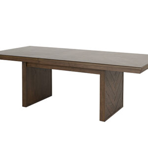 Casoria Dining Table, Dark Walnut