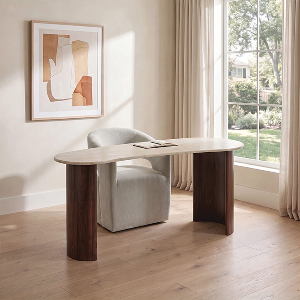 Cronus Writing Desk, Walnut