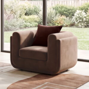 Yateley Chair, Chocolate Brown