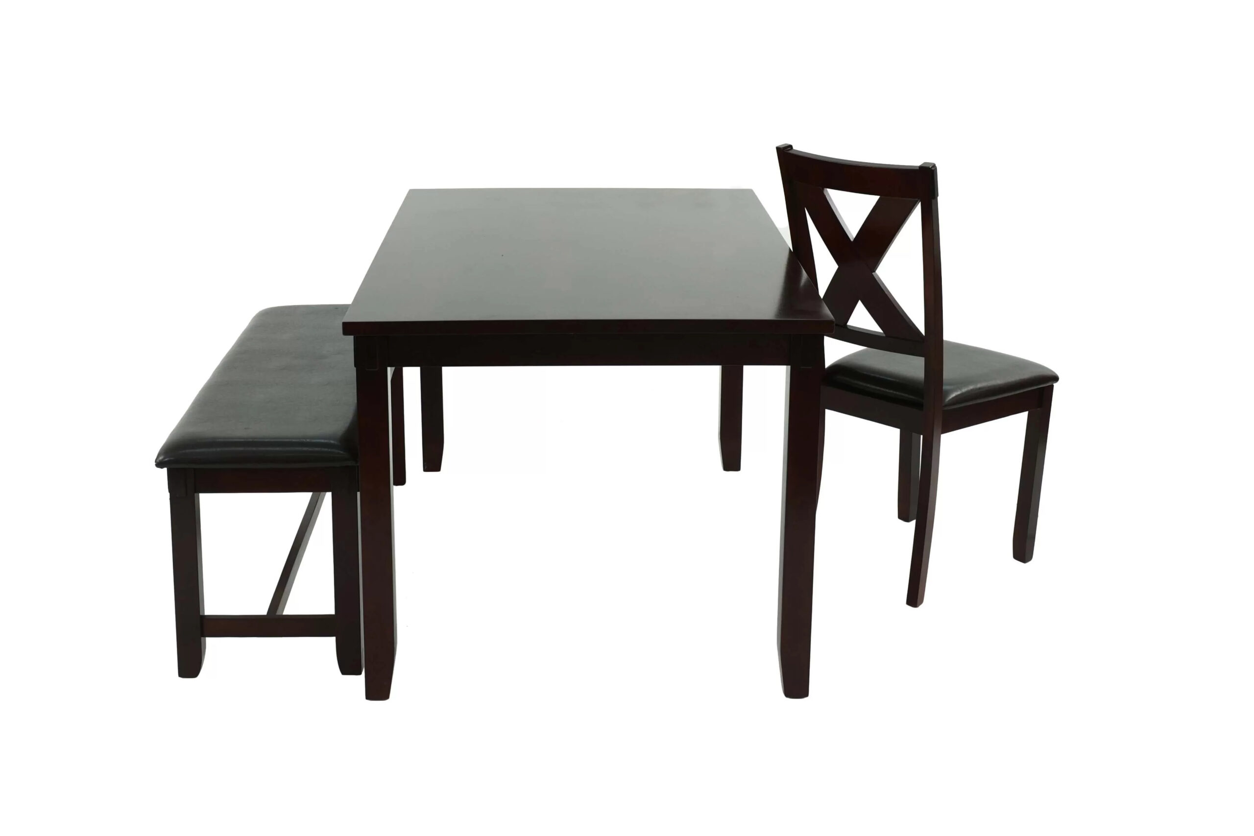 6-Pcs Dining Set, Espresso - Image 5