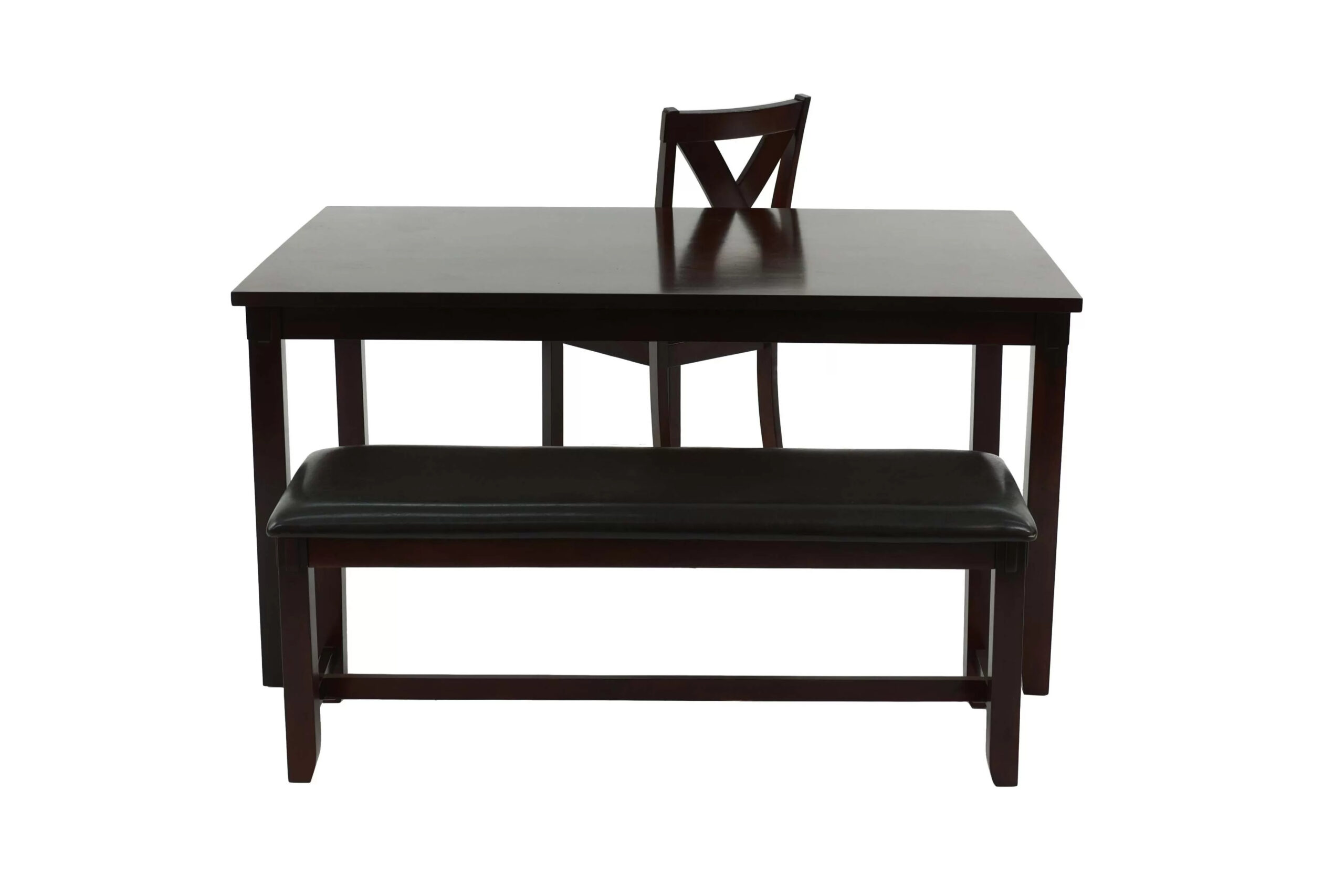 6-Pcs Dining Set, Espresso - Image 8