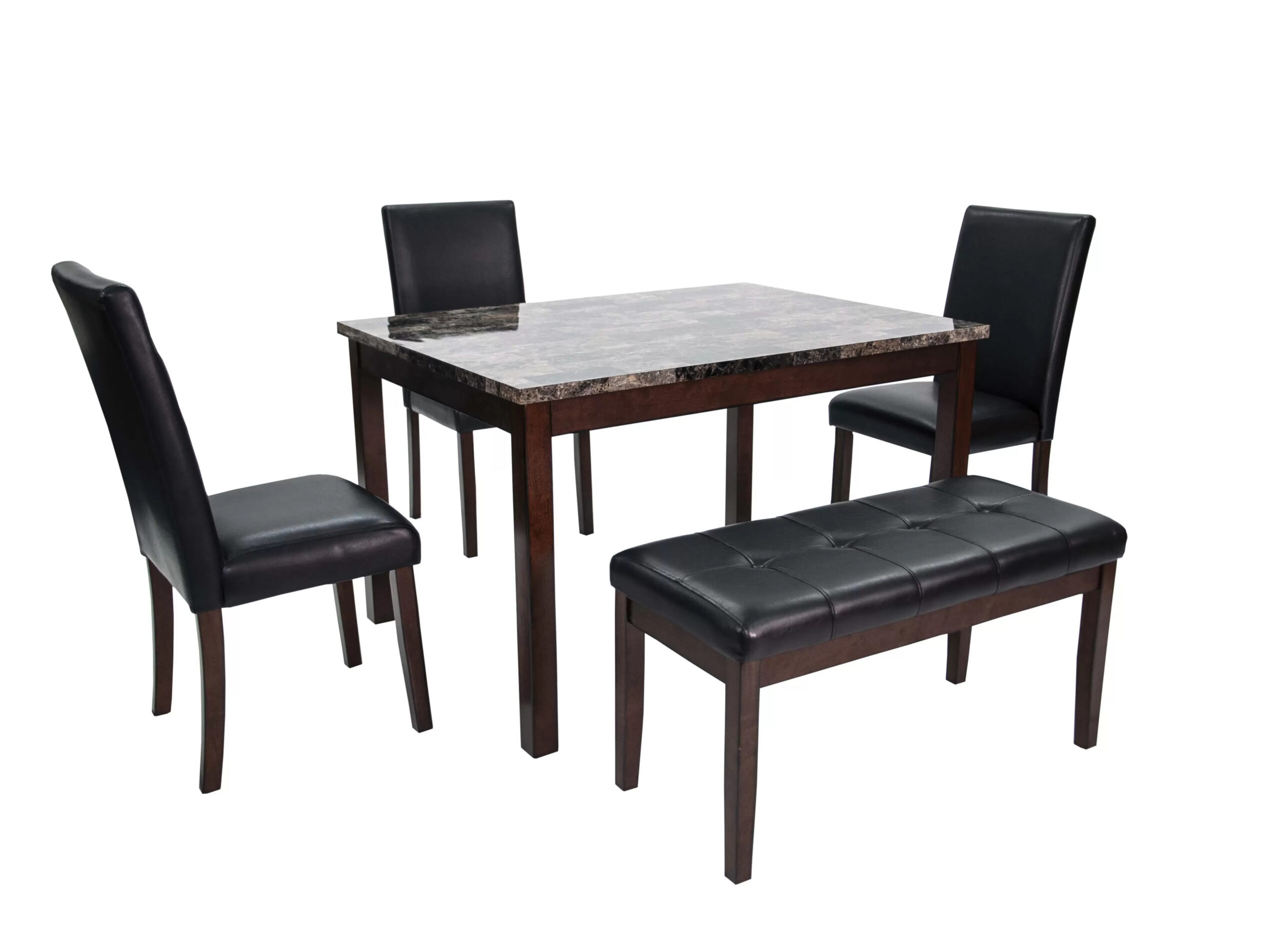 5-Pcs Dining Set, Espresso - Image 3