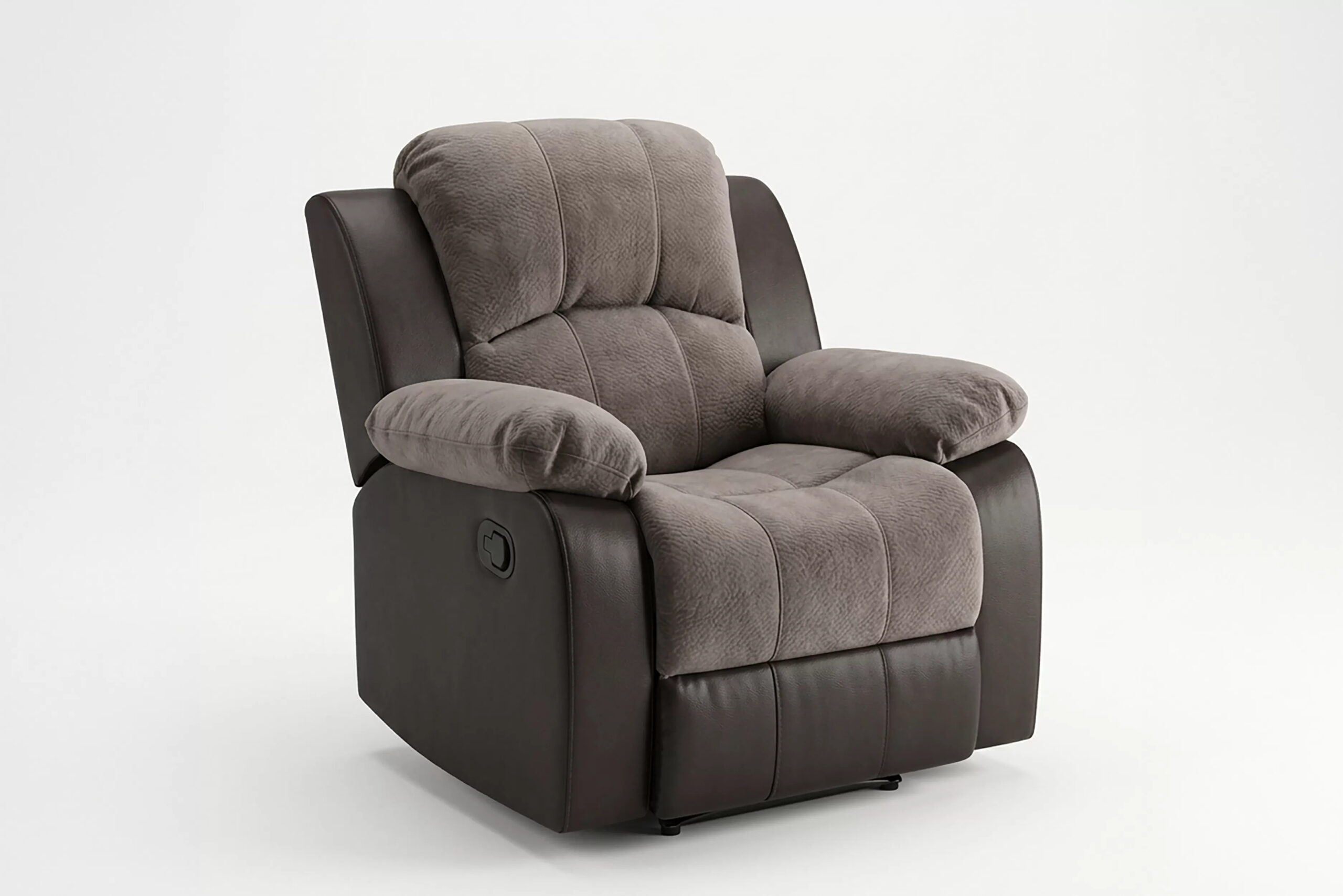 Glider Recliner, Chocolate + Espresso - Image 4