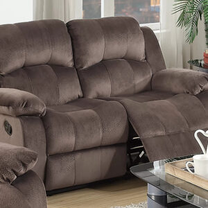 Motion Loveseat, Chocolate