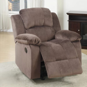 Glider Recliner, Chocolate