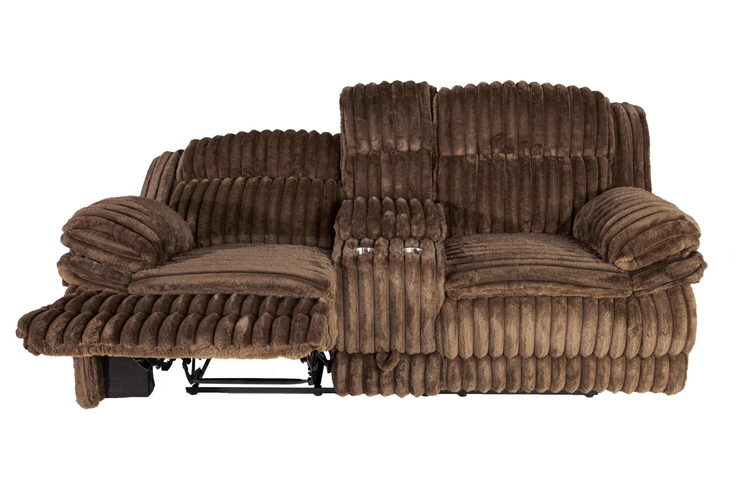 Motion Loveseat, Chocolate - Image 4