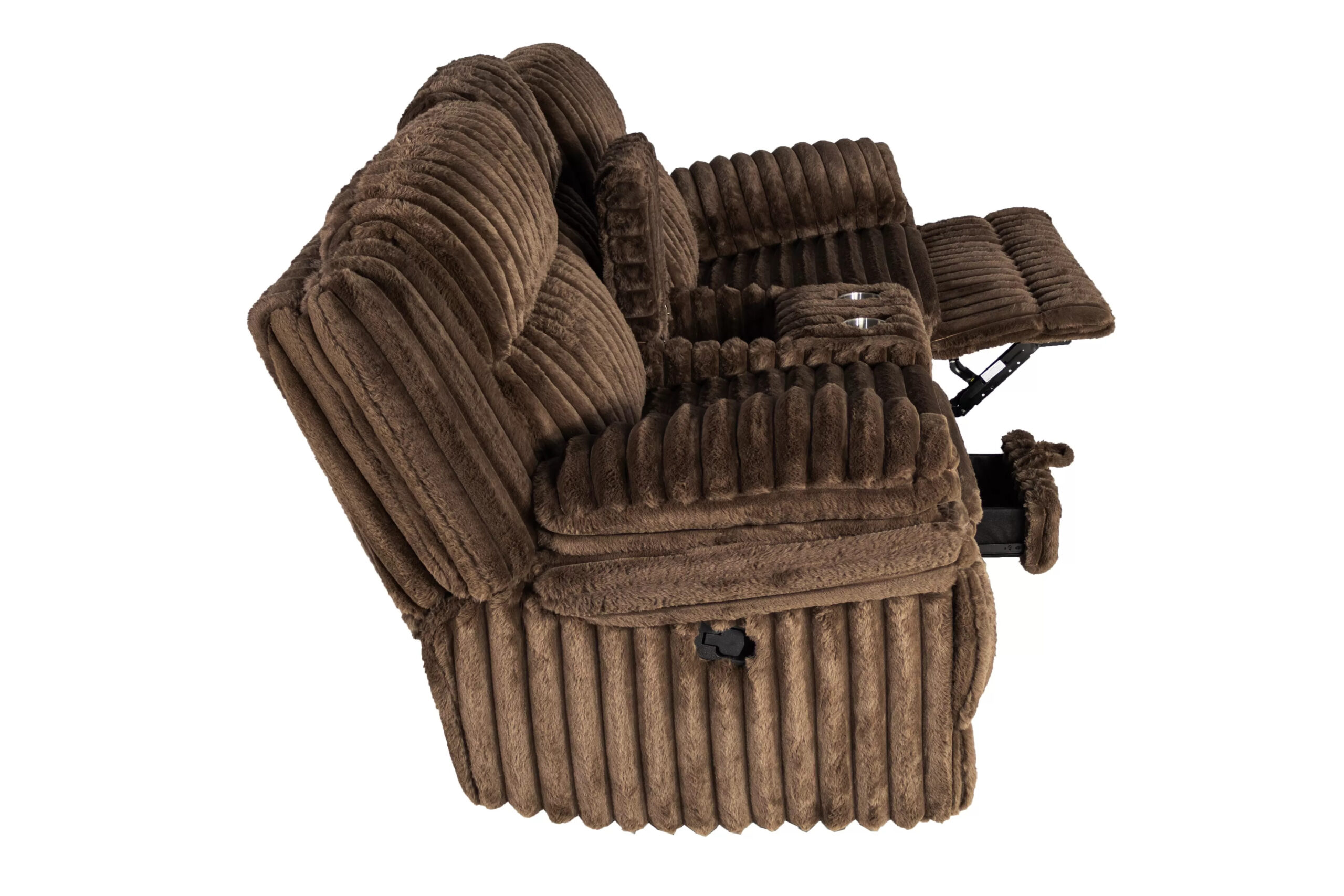 Motion Loveseat, Chocolate - Image 5