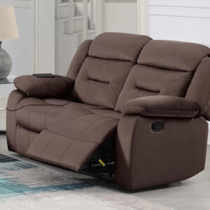 Motion Reclining Loveseat, Chocolate